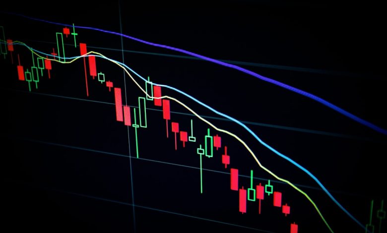 Financial market trading screens illustrating capital market AML compliance