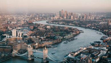 London skyline, United Kingdom — photo by Benjamin Davies on Unsplash
