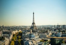 Paris skyline in France — photo by Jacob Diehl on Unsplash