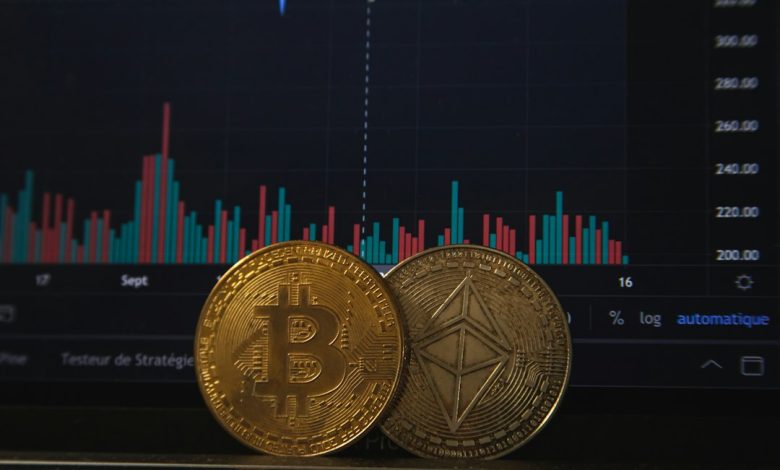 Generic cryptocurrency and digital finance illustration for an OFAC terrorist-financing article. Photo by Pierre Borthiry - Peiobty on Unsplash.