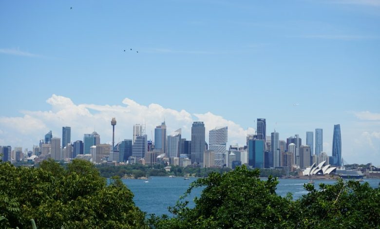 Sydney skyline, Australia. Photo by TINYGLOBE on Unsplash.